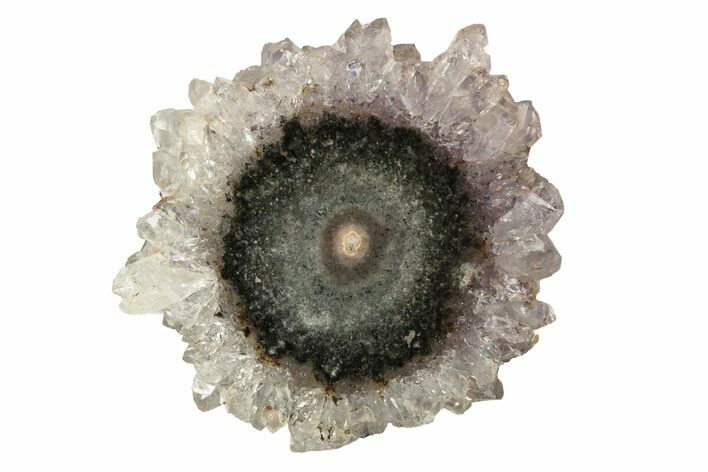 Amethyst Stalactite Slice - Uruguay #188130